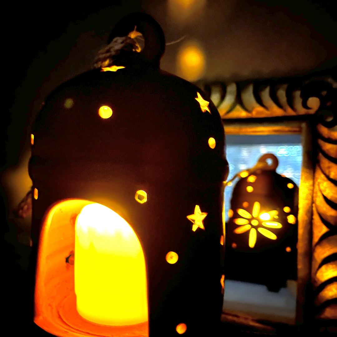 Terracotta Ceramic Lanterns