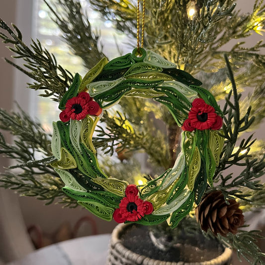 Quilled Wreath Ornament