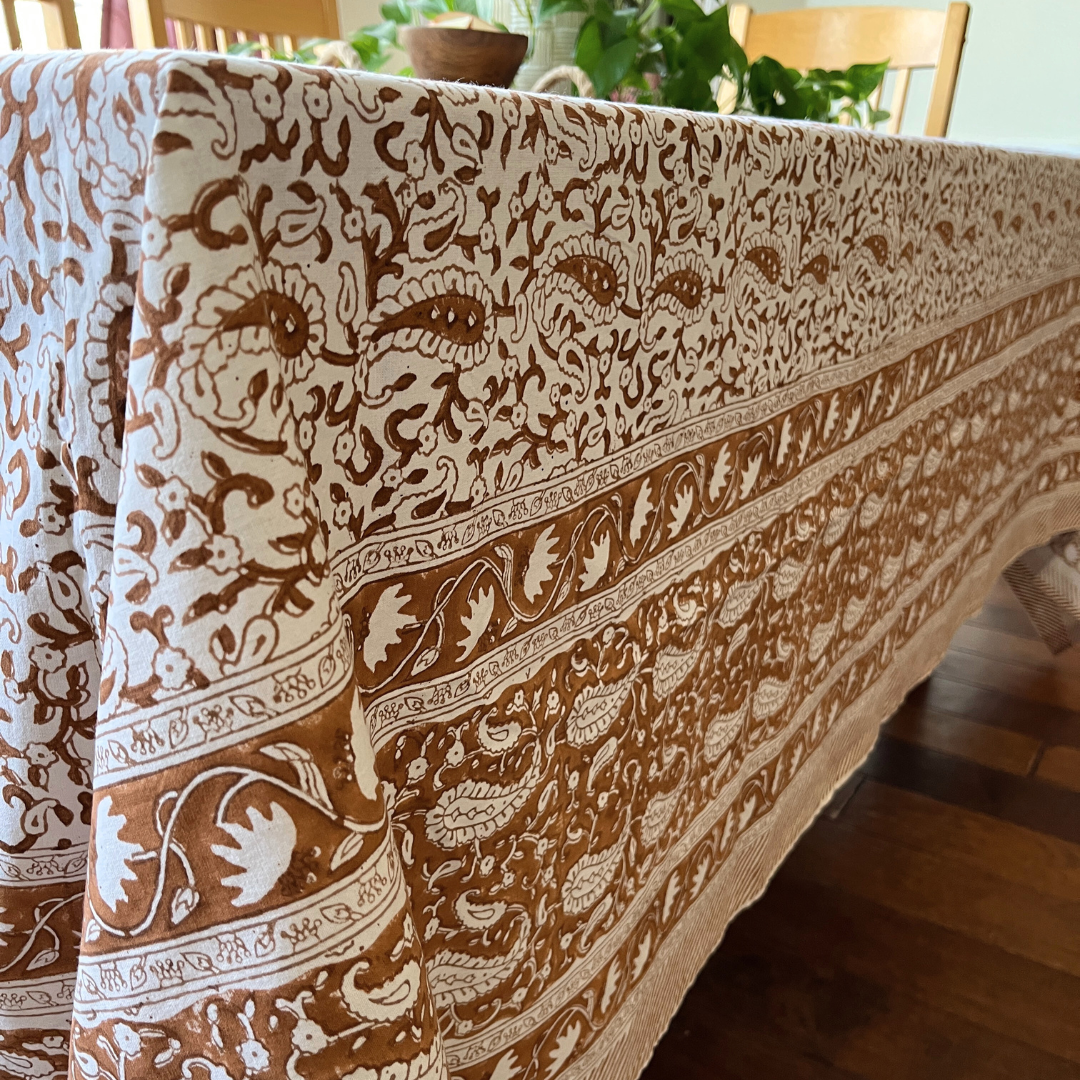 Block Print Tablecloth