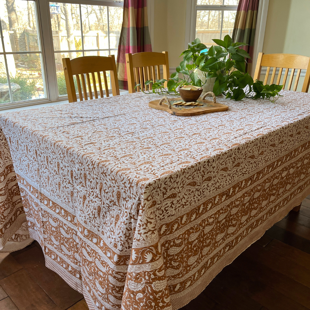 Block Print Tablecloth