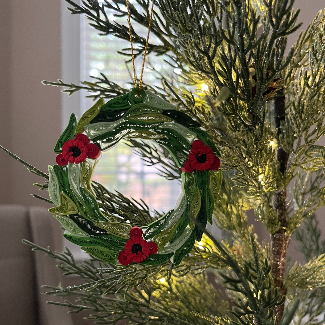 Quilled Wreath Ornament