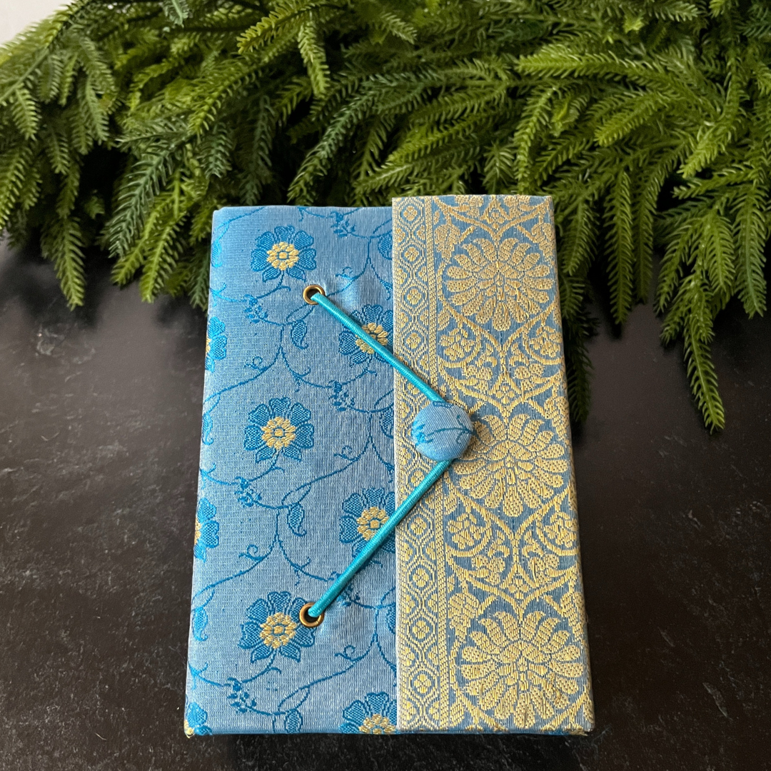 Handmade Sari Fabric Journal Notebooks (3 options)