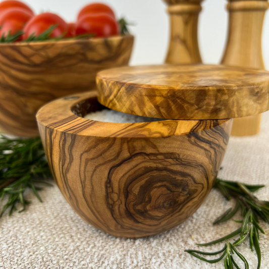 Olive Wood Salt Cellar