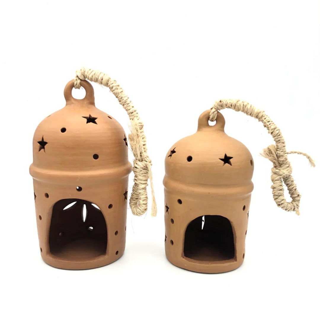 Terracotta Ceramic Lanterns