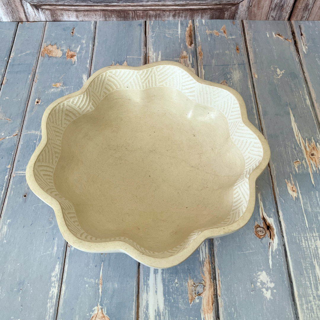 Decorative Carved Soapstone Bowl