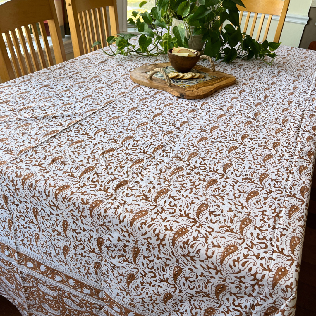 Block Print Tablecloth