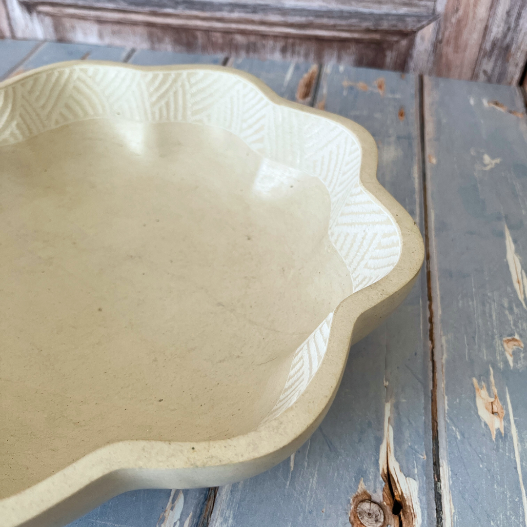 Decorative Carved Soapstone Bowl