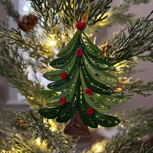 Quilled Tree Ornament