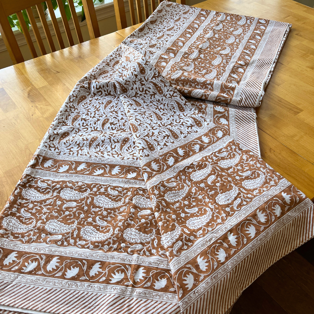 Block Print Tablecloth