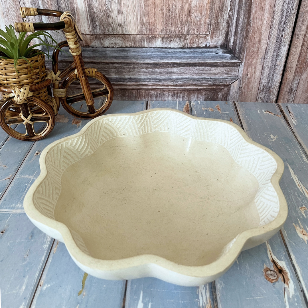 Decorative Carved Soapstone Bowl