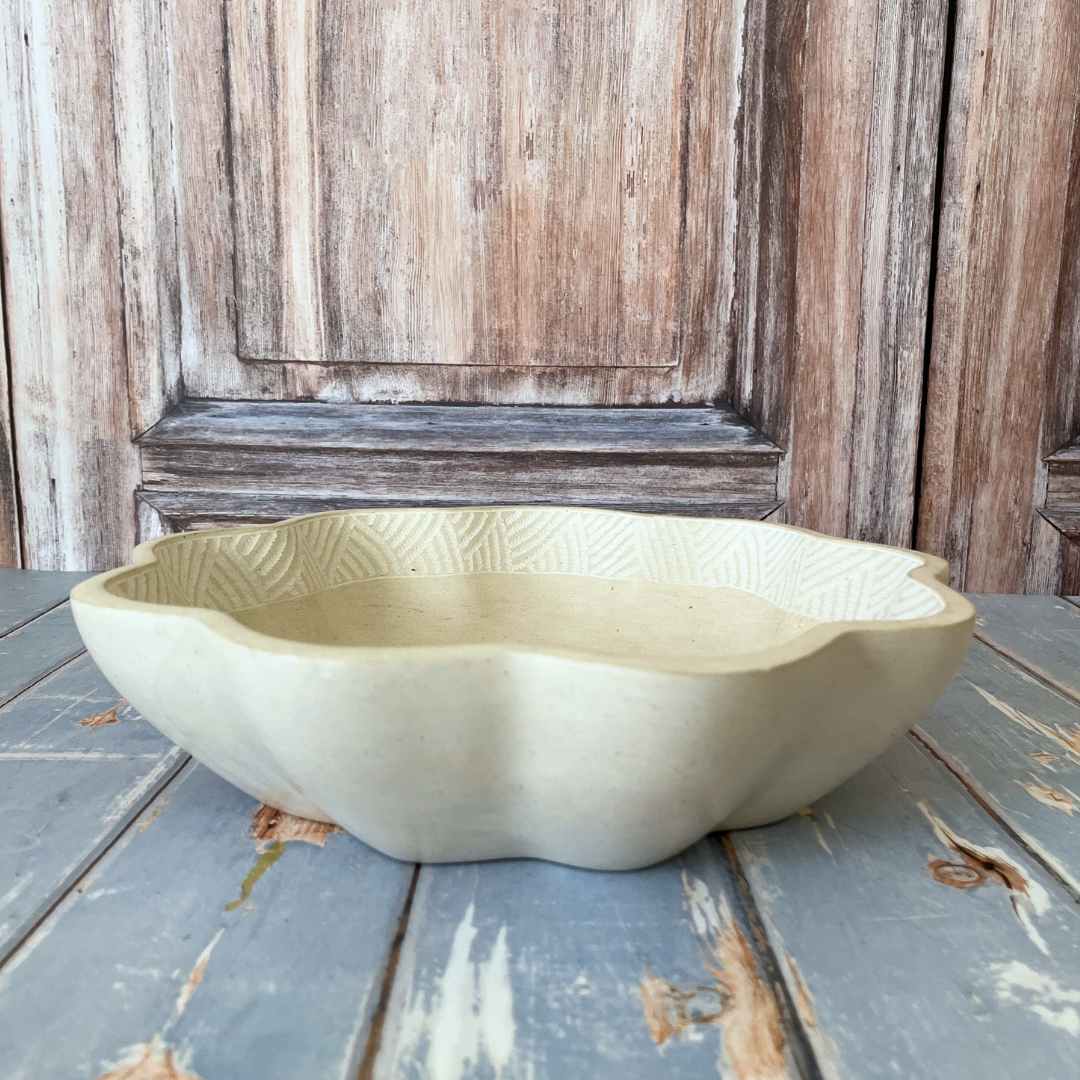 Decorative Carved Soapstone Bowl