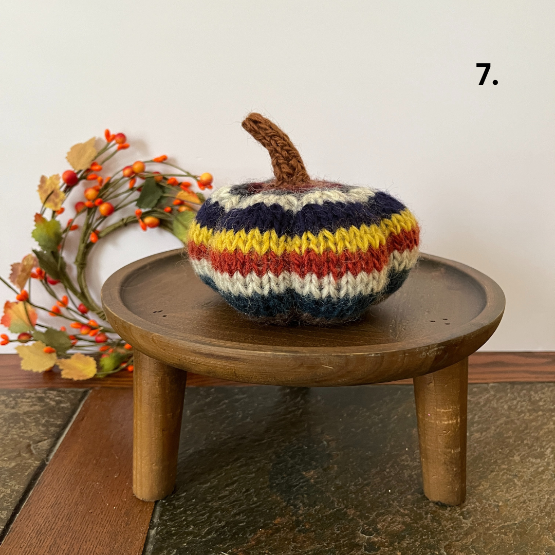 Spices & Stripes Wool Pumpkin