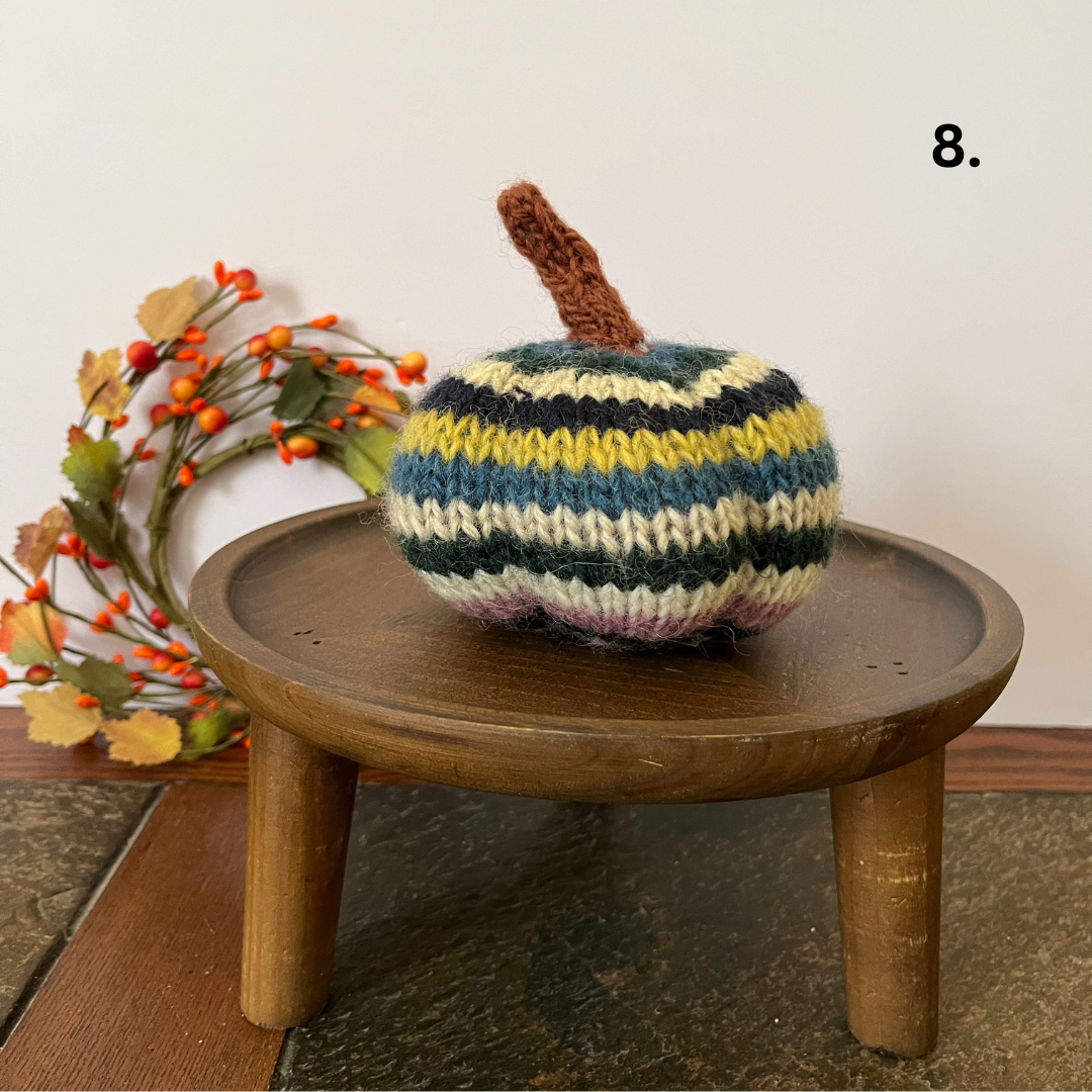 Spices & Stripes Wool Pumpkin