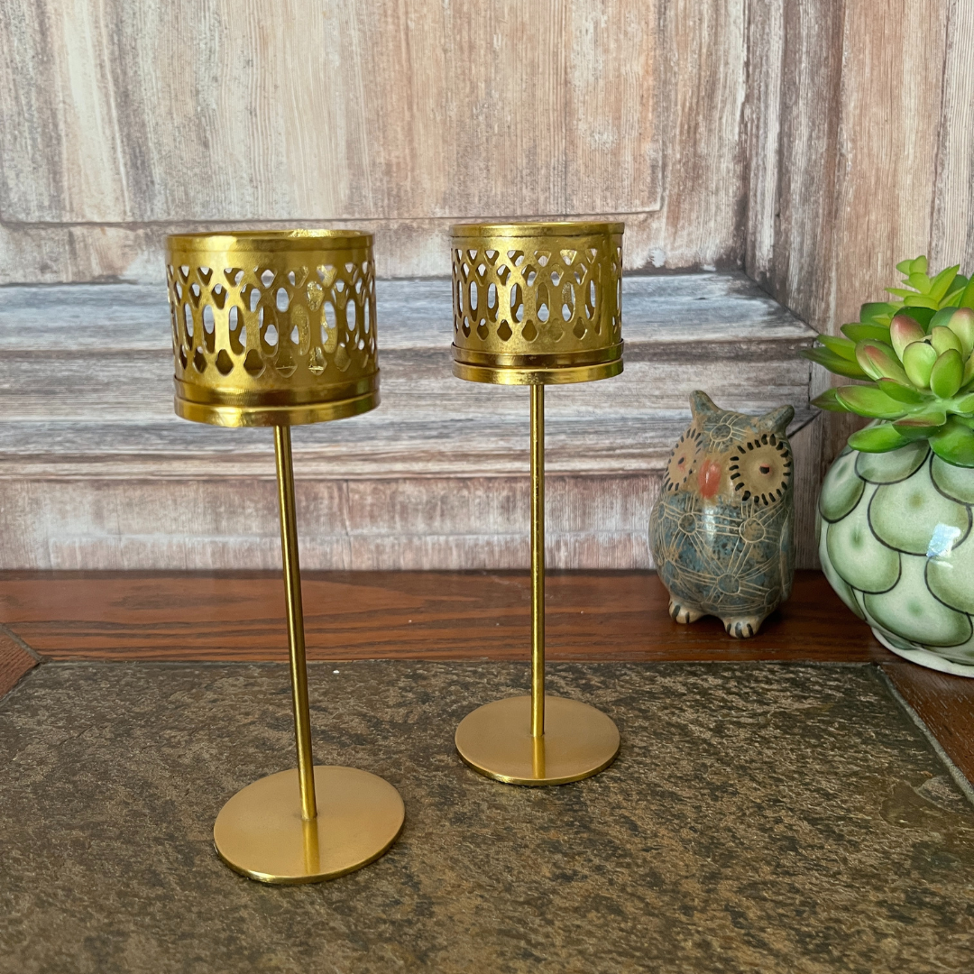 2-in-1 Candleholder - Lattice