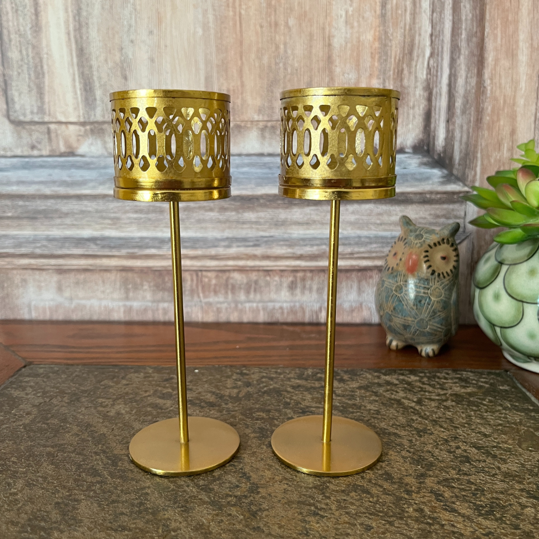 2-in-1 Candleholder - Lattice