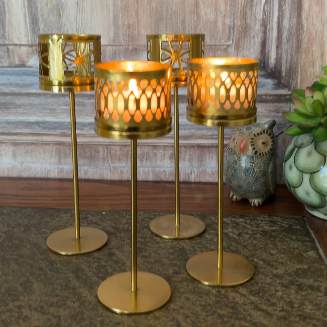 2-in-1 Candleholder - Lattice