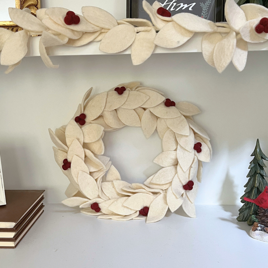 Frosted Berry Wreath