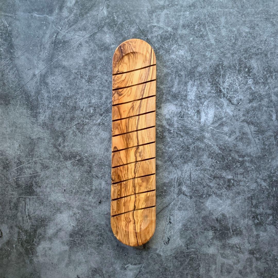 Olive Wood Bread Slicing Board