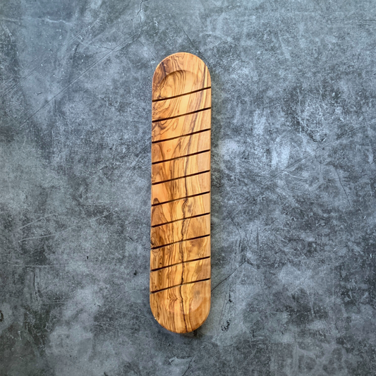 Olive Wood Bread Slicing Board