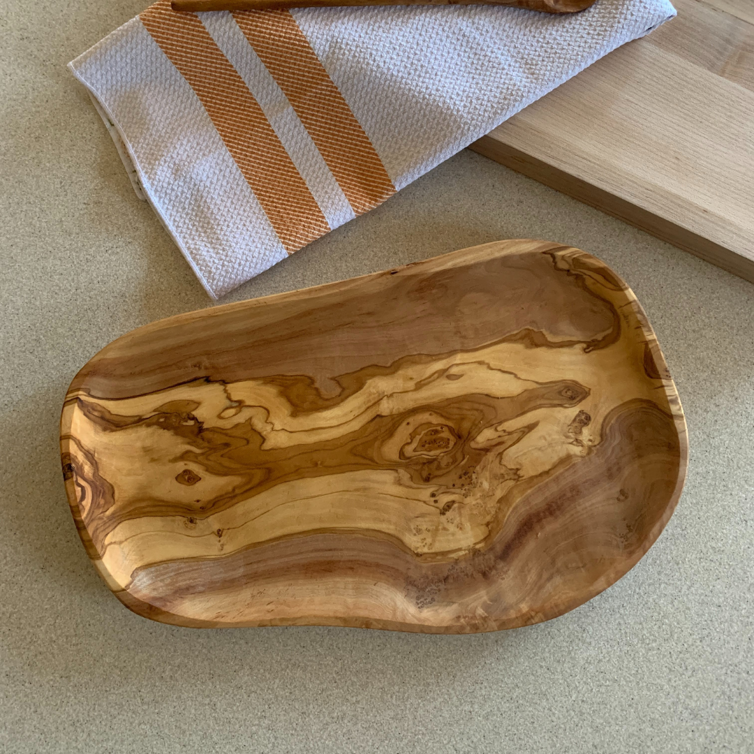Olive Wood Serving Tray - Large