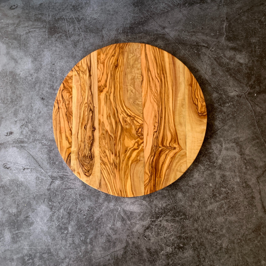 Olive Wood Round Board