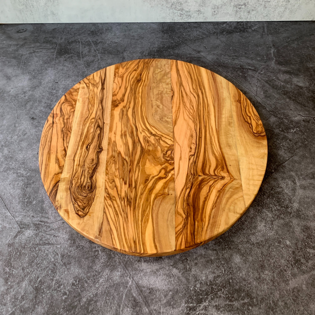 Olive Wood Round Board