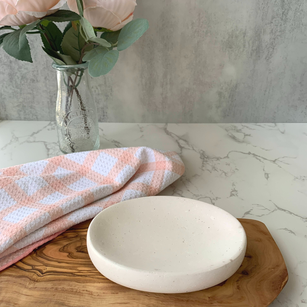 Oval Soapstone Soap Dish