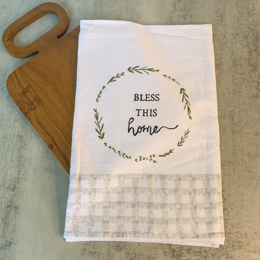 Tea Towel - Bless This Home