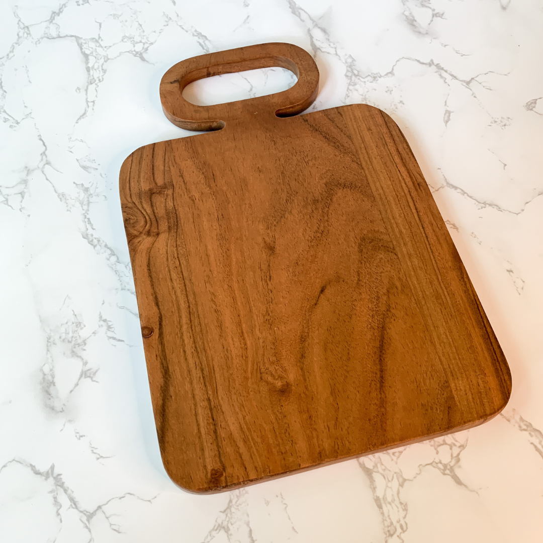 Teak Wood Chopping & Charcuterie Board