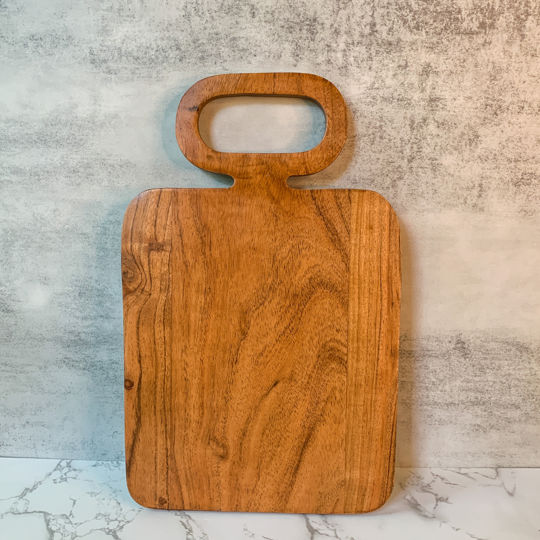 Teak Wood Chopping & Charcuterie Board