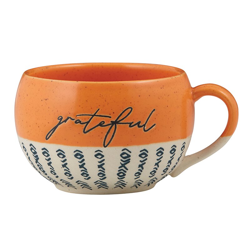 Stoneware Mug - Grateful